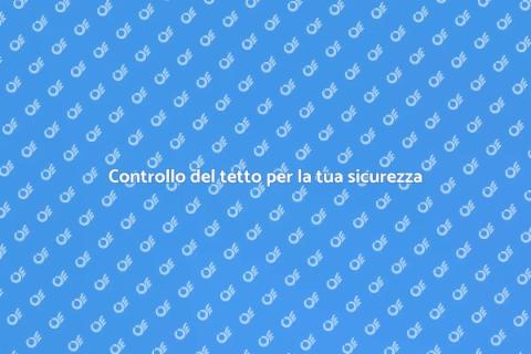 Ispezione del tetto per casa sicura