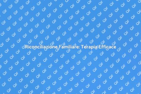 Consulenza Terapeutica per Famiglie
