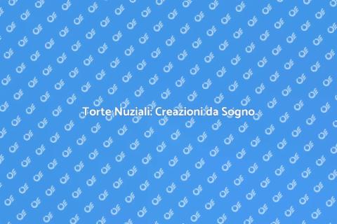 Esperto di Torte Nuziali in Italia