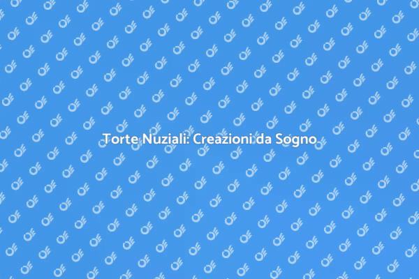 L'Arte delle Torte Nuziali