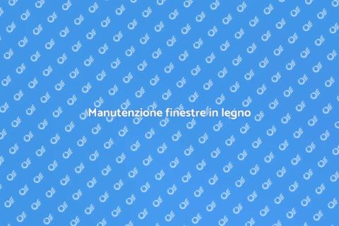 Proteggere finestre legno intemperie