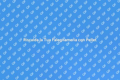 Caldaia a Pellet per Falegnameria