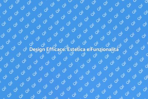 Product Design Efficace e Sostenibile