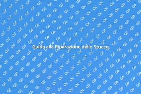 Riparare Danno Stucco Facciata