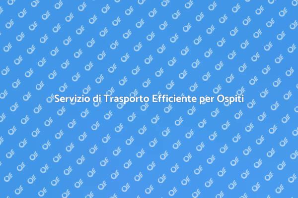 Trasporto Ospiti: Un Servizio Fondamentale