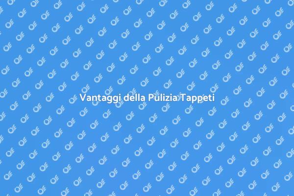 Perché Pulire i Tappeti è Fondamentale