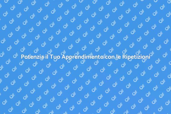 Supera le Difficoltà con le Ripetizioni