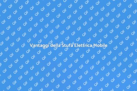 Stufa Elettrica Mobile: Comfort Domestico