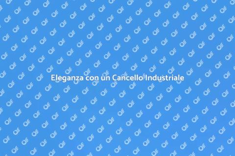 Cancello in Stile Industriale