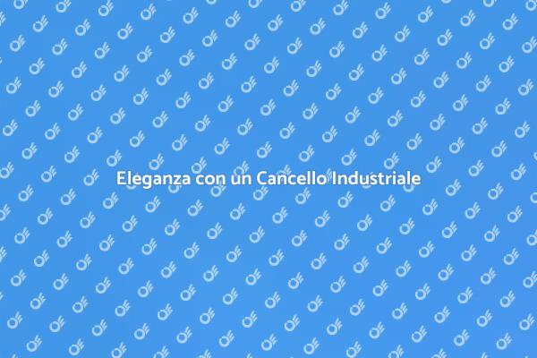 Trasforma il Tuo Ingresso con Stile