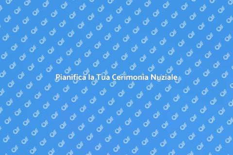 Organizzazione Cerimonie Nuziali