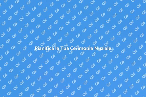 Magia nell'Organizzazione Nuziale