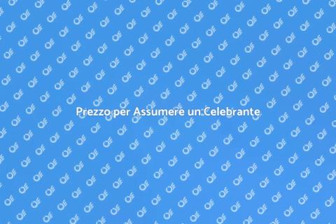 Costo di Assumere un Celebrante