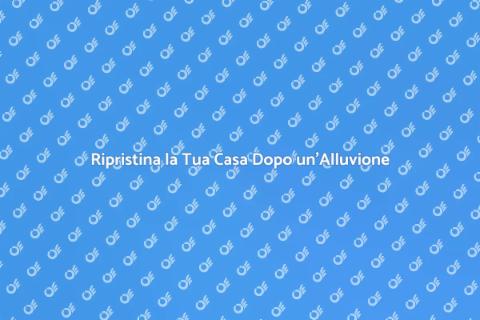 Sanificazione Ambienti Allagati