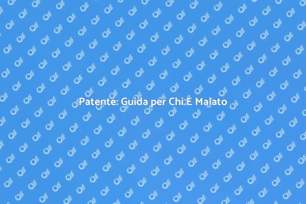 Patente di Guida: Speranze e Opportunità