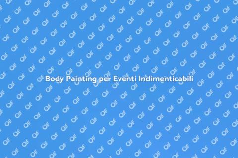 Noleggiare artisti di body painting