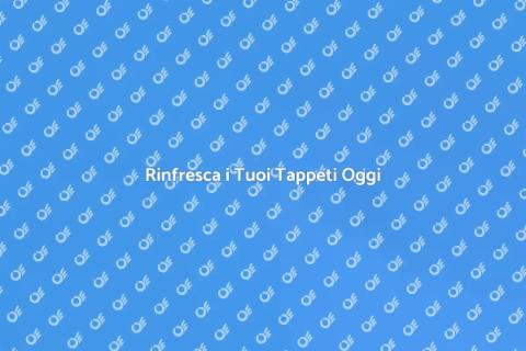 Pulizia Profonda dei Tappeti