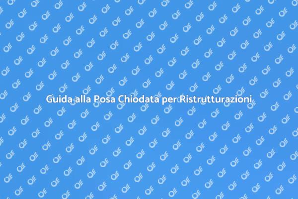 Posa Chiodata: Stabilità e Stile