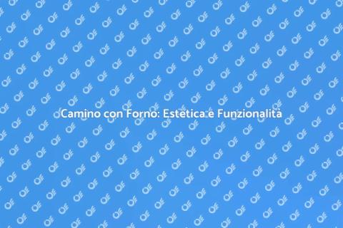 Camino in Muratura con Forno Estetico