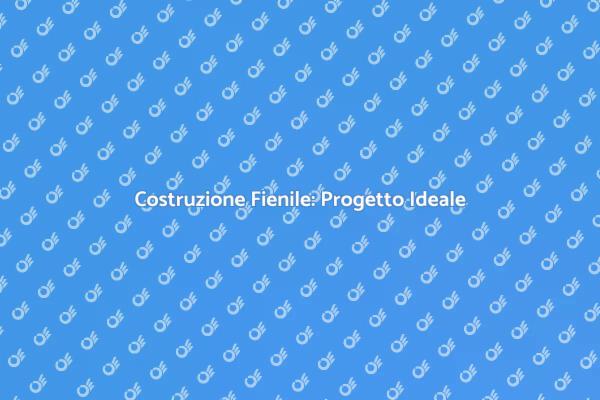 Costruisci il Tuo Fienile Perfetto