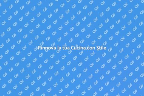 Cambia la tua Cucina: Rinnovo Creativo