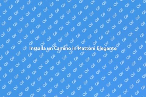 Camino in Mattoni: Calore e Design