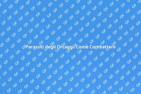 Controllo Parassiti Ortaggi in Giardino
