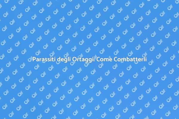 Proteggi il Tuo Giardino dai Parassiti