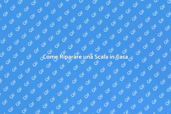 Riparazione Scale: Tutto Quello che Devi Sapere