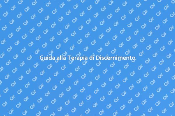 Benessere attraverso la Terapia di Discernimento