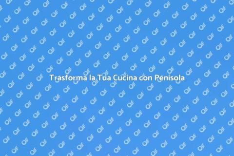 Cucina Rustica con Penisola: Magia
