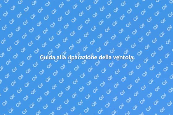 Come riparare la ventola da bagno