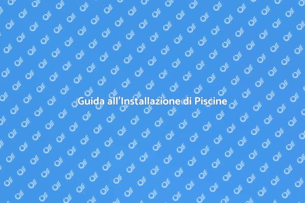 Realizza il Tuo Sogno di Piscina