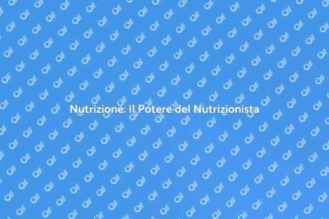 Consulenza Nutrizionista per Benessere