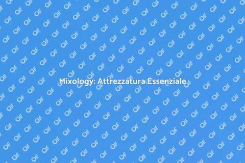 Attrezzatura per Mixology Sofisticata