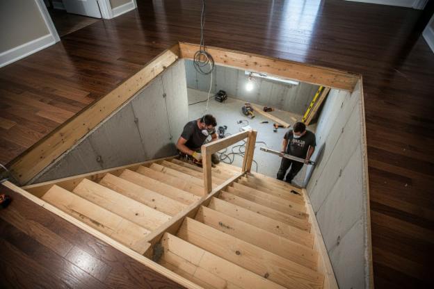 Quanto costa costruire le scale per un seminterrato?