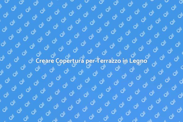 Costruzione di Strutture per Terrazzi