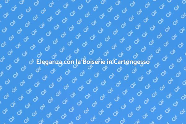 Trasforma il Tuo Spazio con la Boiserie