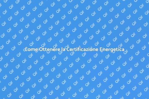 Certificazione Energetica Edificio Pubblico