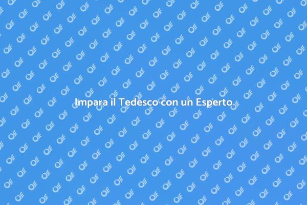 Impara il Tedesco con Facilità