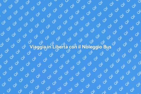 Noleggio Bus per Tour Turistici