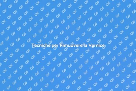 Rimozione Sicura della Vernice