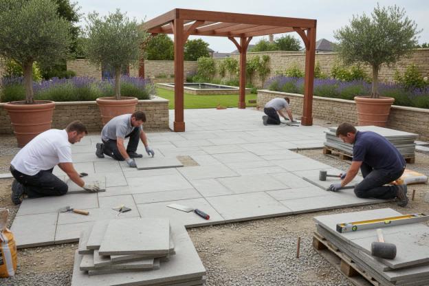 Costruire un patio