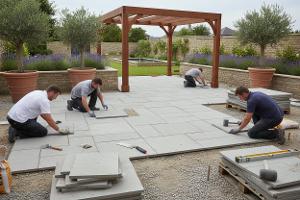 costruire un patio: Da €25
