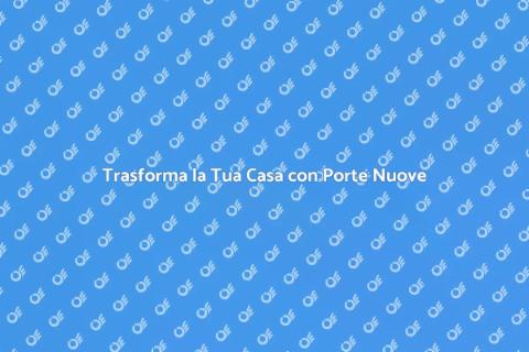 Ristrutturazione Porte Interne Casa