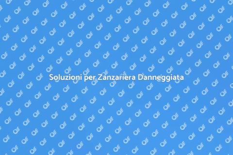 Riparazione Zanzariera Danneggiata