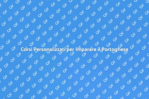 Impara il Portoghese con Lezioni Personalizzate