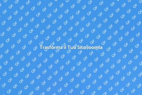 Personalizzazione Sito Joomla per Te