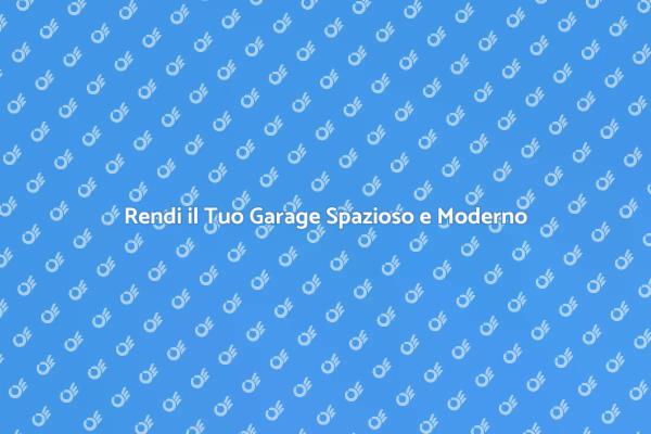 Garage: Ristrutturazione e Funzionalità