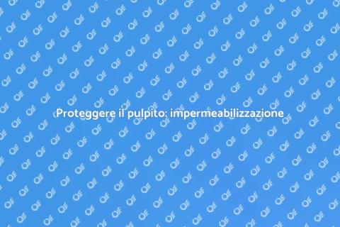 Impermeabilizzazione pulpito edifici culto